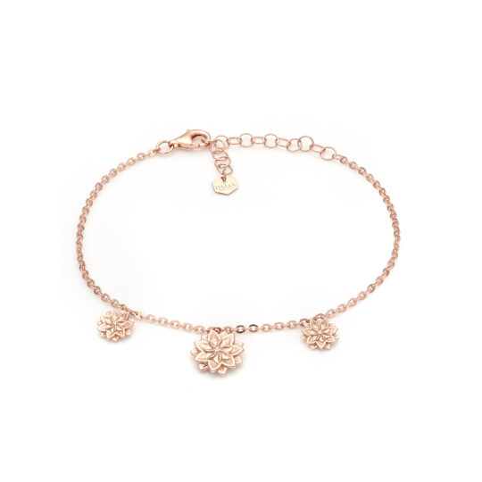 Bracciale Dalia Charms Placcato Oro Rosa