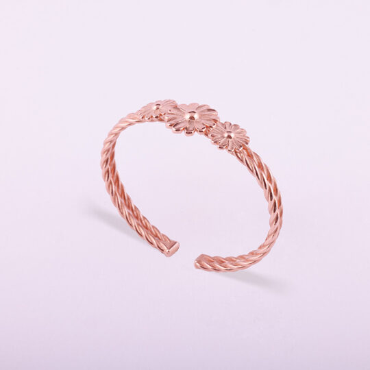 Bracciale schiava Margherita Oro Rosa