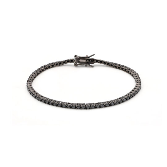 Bracciale tennis Nero