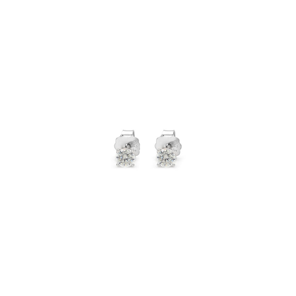 orecchini punto luce 4 mm Dalia Gioielli