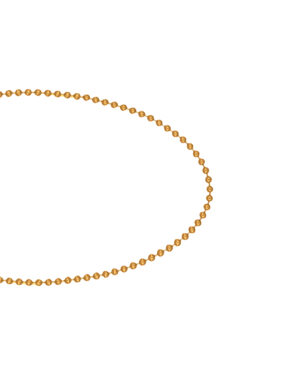 Catena Bracciale per Charm Placcato Oro Giallo