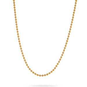Catena Collana per Charm Placcato Oro Giallo