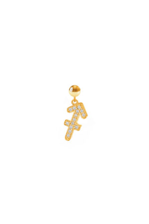 Charm Segno Zodiacale Sagittario Placcato Oro Giallo