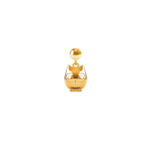 Charm Gufo Placcato Oro Giallo