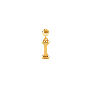 Charm Osso Placcato Oro Giallo