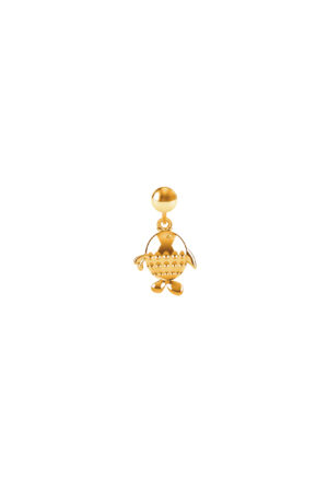 Charm Pesce Placcato Oro Giallo