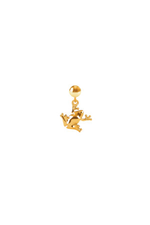 Charm Rana Placcato Oro Giallo