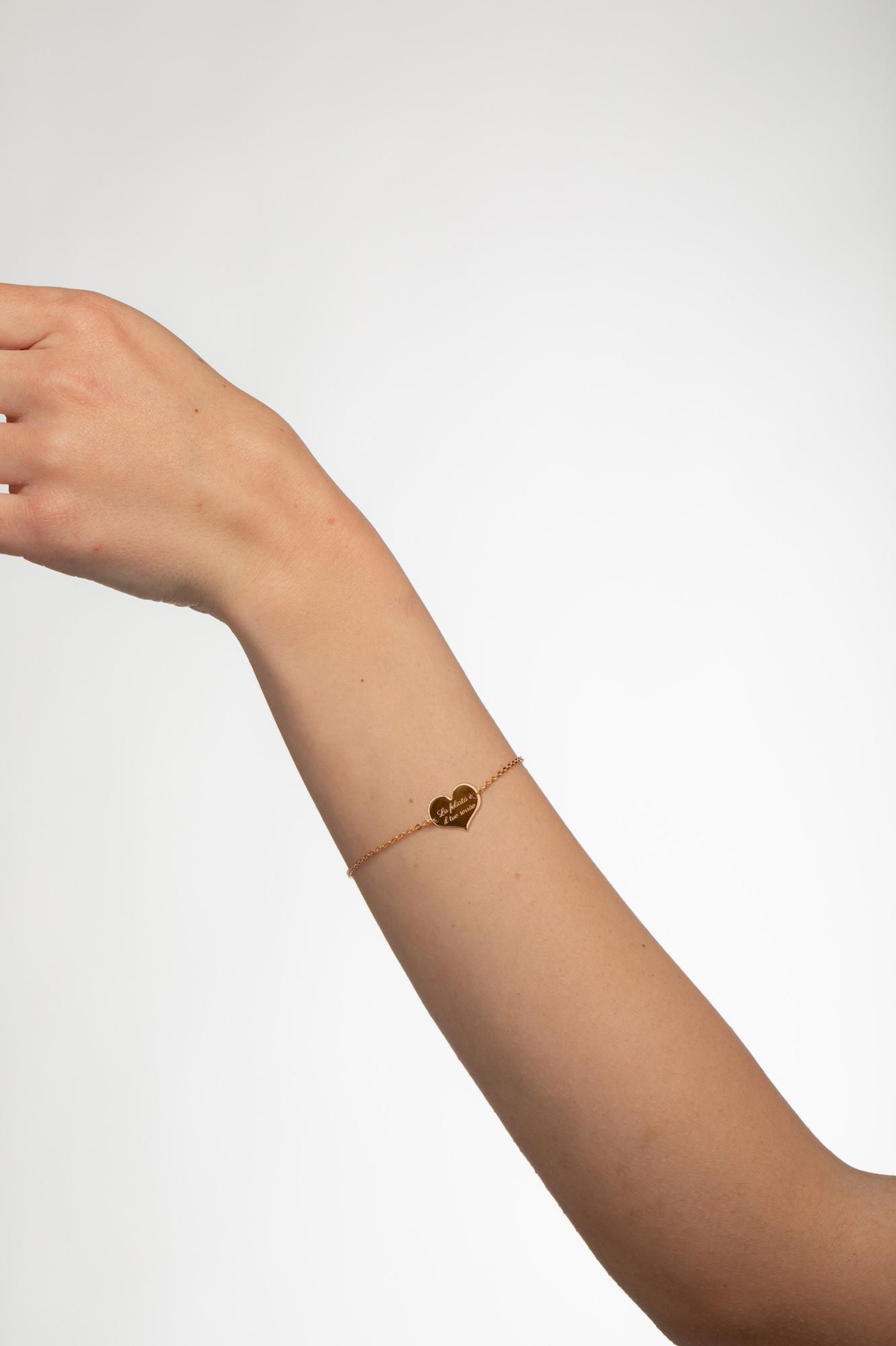 Bracciale_Forzatina_Cuore_Oro_Mano